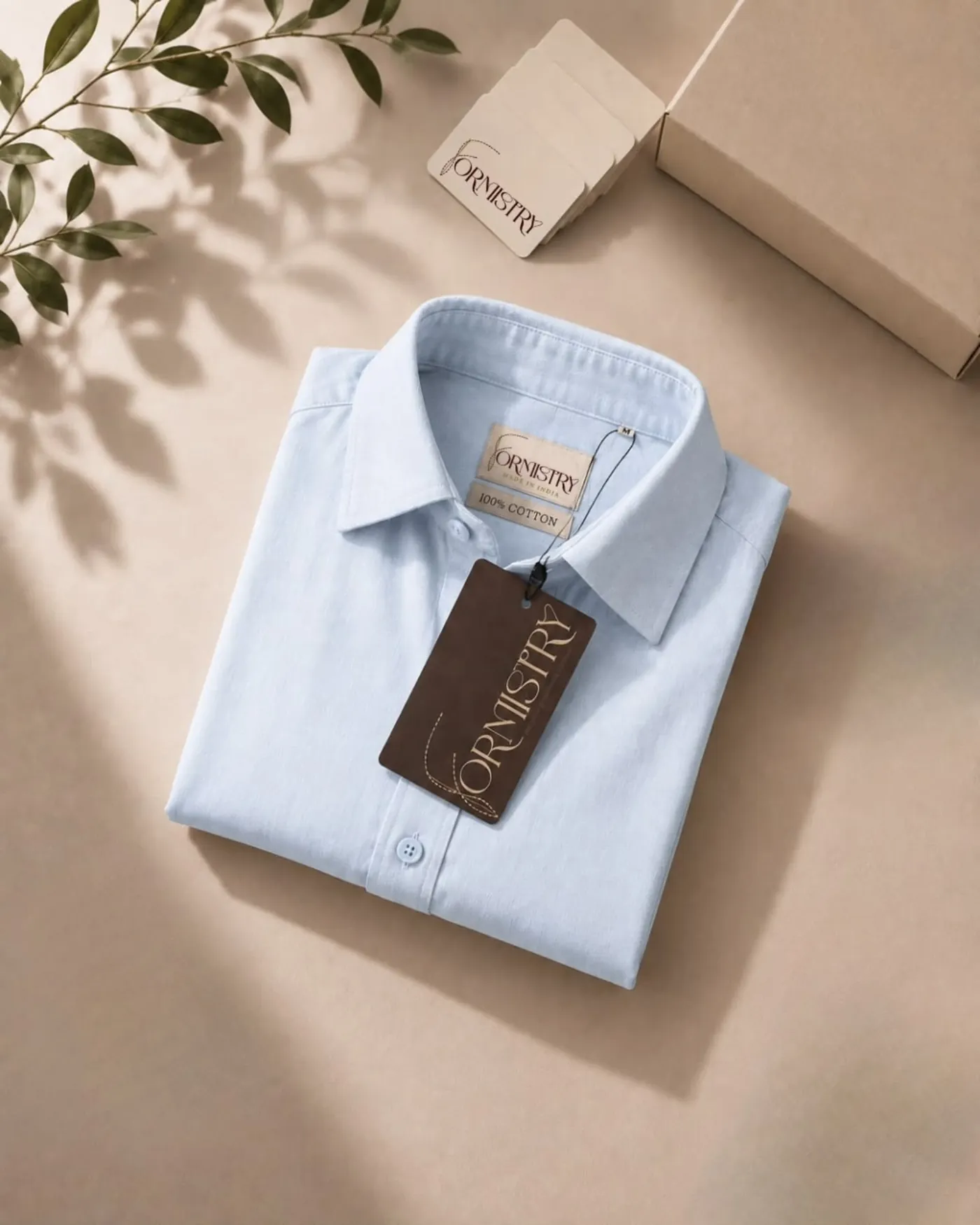 Formistry shirt with hang tag