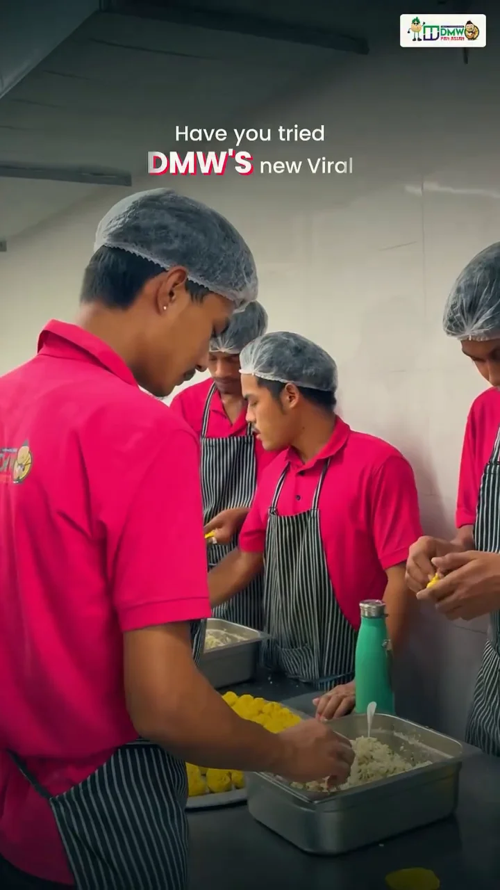 Gourmet dining experience promo for DMW, Mumbai