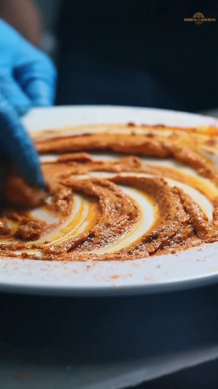 Traditional flavor festive creative for Indriyan Mishran, Mumbai