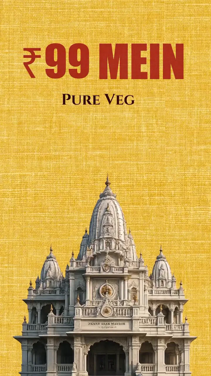 Pure veg sushi campaign creative for The Sushi House, Mumbai