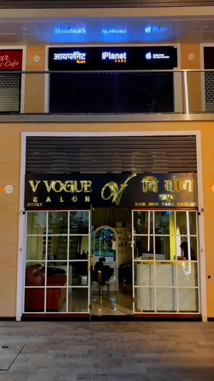 Client beauty makeover testimonial for V-Vogue Salon