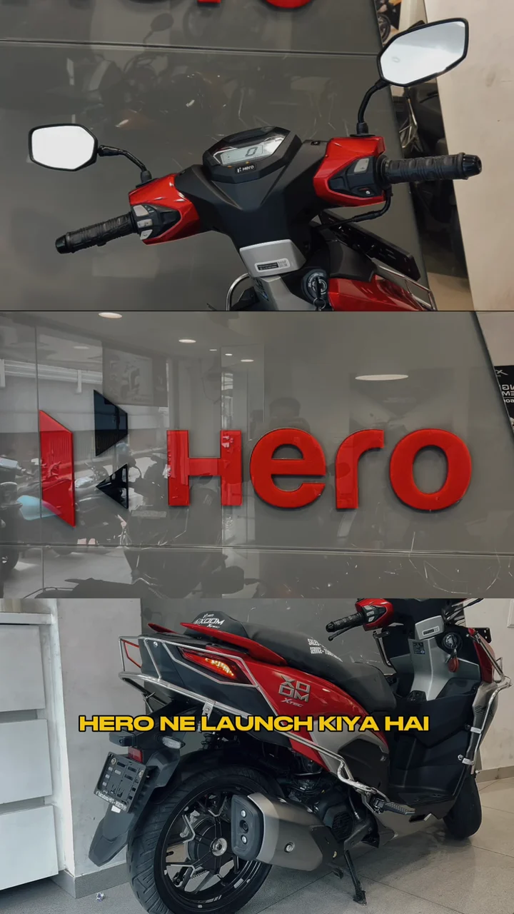 Hero Xoom 125 sporty scooter launch commercial video for Bikewalaa